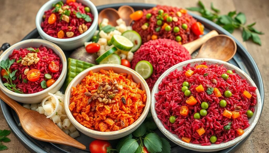Red Rice Side Dishes Varieties Red Rice Side Dishes Varieties