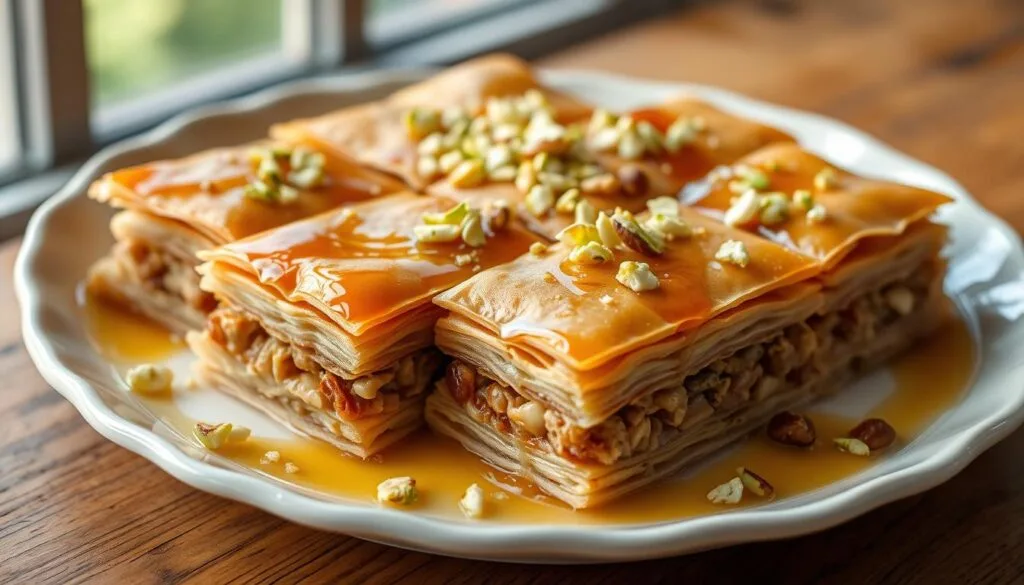 Traditional Greek Baklava Dessert Traditional Greek Baklava Dessert