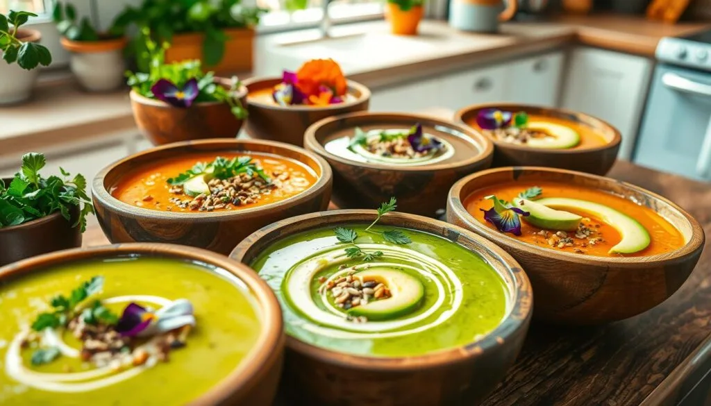Vegan Soup Garnishing Techniques Vegan Soup Garnishing Techniques