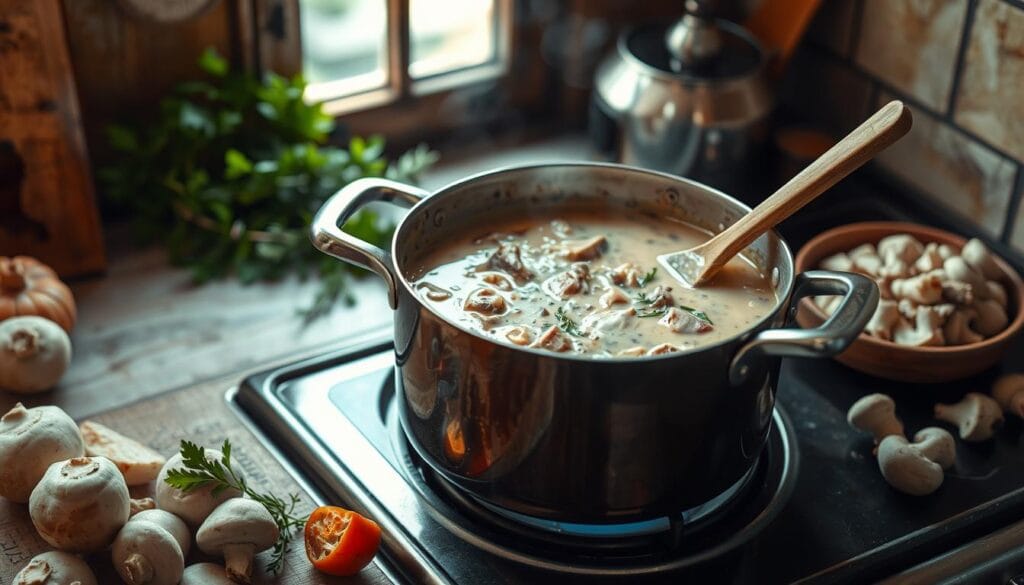 pork chop mushroom soup recipe​